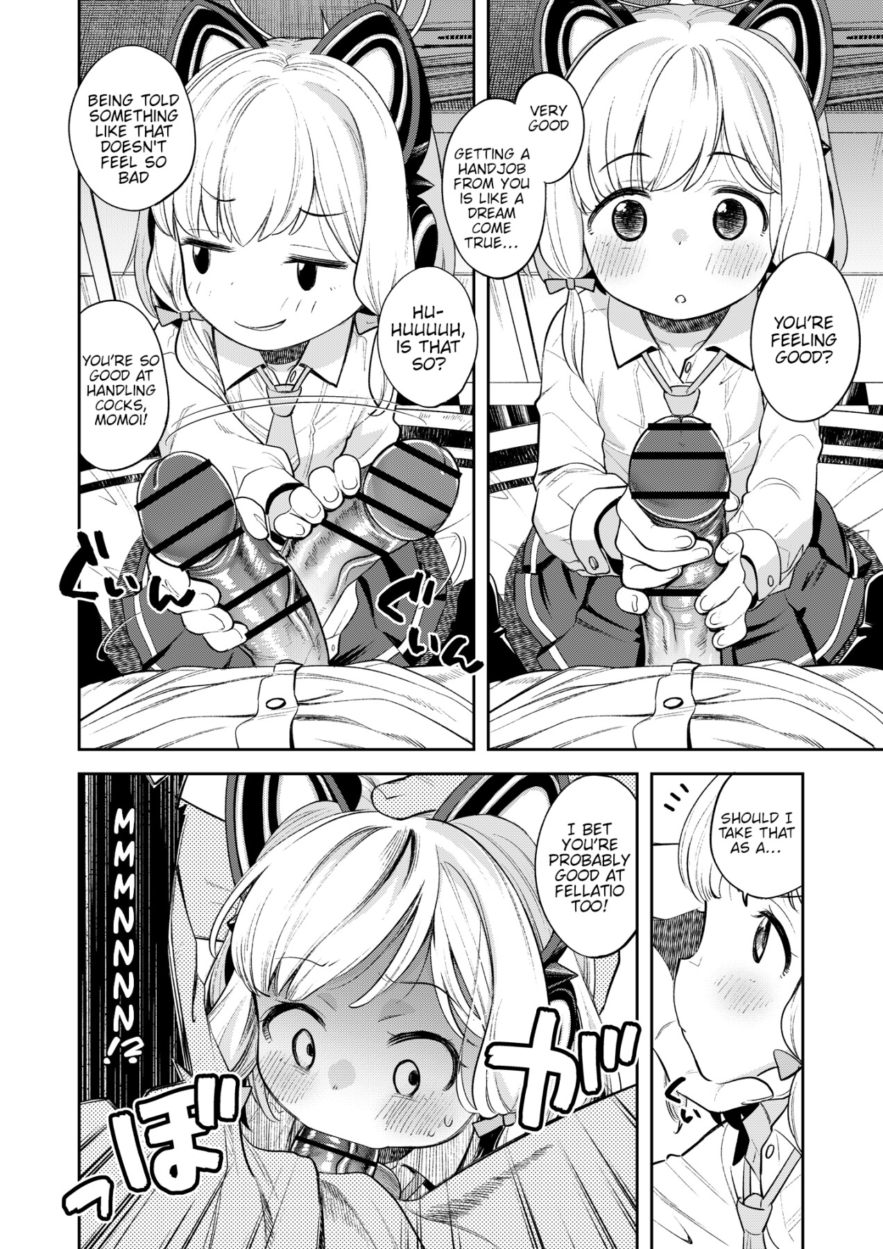 Hentai Manga Comic-Kivotos Sexual Activity Diary -Momoi--Read-11